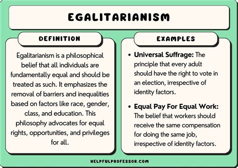 12 Egalitarianism Examples 2025 12 Egalitarianism Examples 2025