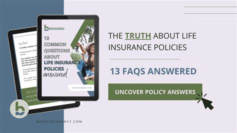 13 Common Questions About A Life Insurance Policy Answered Bush Life 13 Common Questions About A Life Insurance Policy Answered Bush Life