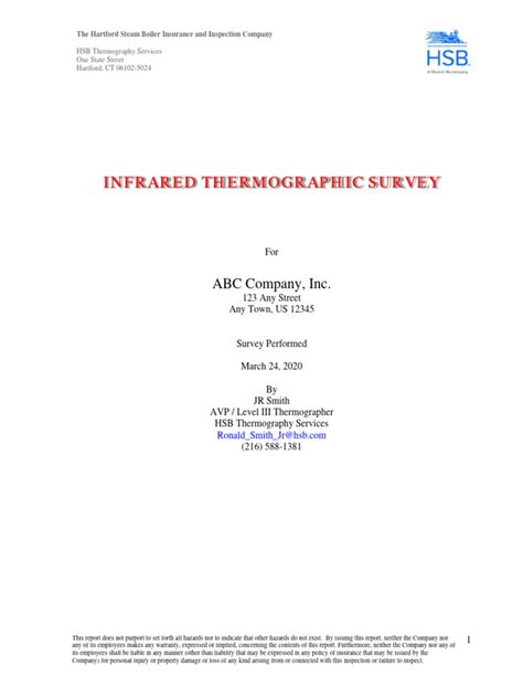 2019 Hsb Ir Thermography Sample Report Pdf Insurance Thermography 2019 Hsb Ir Thermography Sample Report Pdf Insurance Thermography