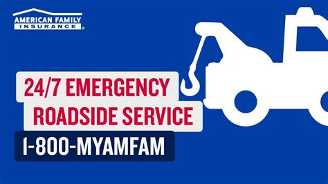 24 7 Emergency Roadside Assistance American Family Insurance Youtube 24 7 Emergency Roadside Assistance American Family Insurance Youtube