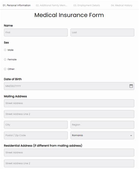 35 Free Insurance Form Templates 123Formbuilder 35 Free Insurance Form Templates 123Formbuilder