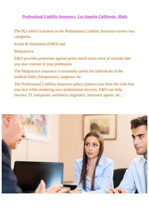 A Complete Guide To Professional Liability Insurance In Los Angeles For A Complete Guide To Professional Liability Insurance In Los Angeles For