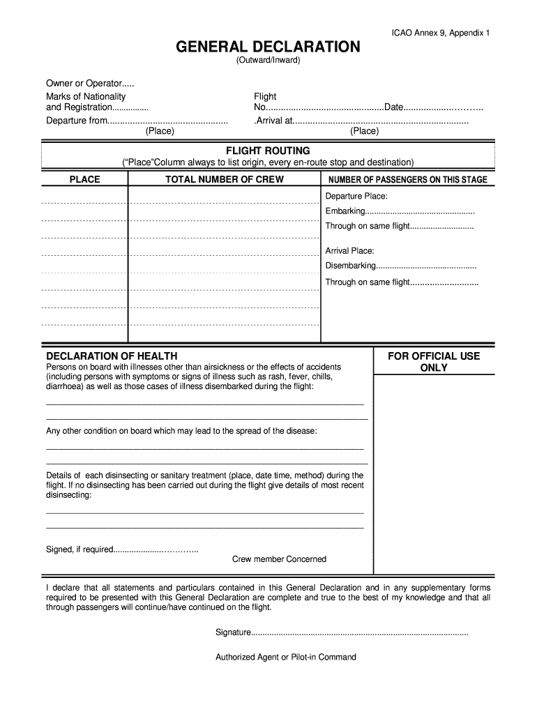 Aaa Declaration Page Example Fill Online Printable Fillable Blank Aaa Declaration Page Example Fill Online Printable Fillable Blank