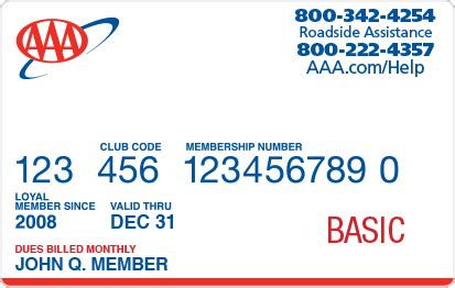 Aaa Membership Basic Aaa Membership Basic