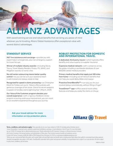 Advantages Of Allianz Global Assistance Trip Protection By Allianz Advantages Of Allianz Global Assistance Trip Protection By Allianz