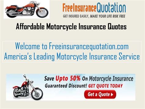 Affordable Motorcycle Insurance Quotes Affordable Motorcycle Insurance Quotes