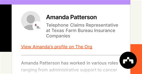 Amanda Patterson Telephone Claims Representative At Texas Farm Bureau Amanda Patterson Telephone Claims Representative At Texas Farm Bureau
