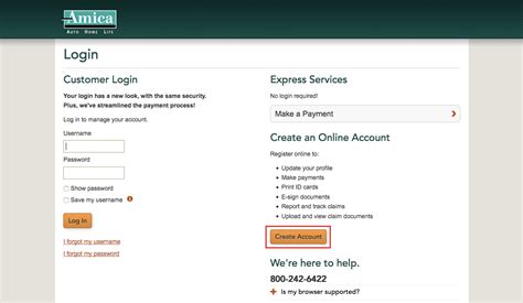 Amica Mutual Insurance Login