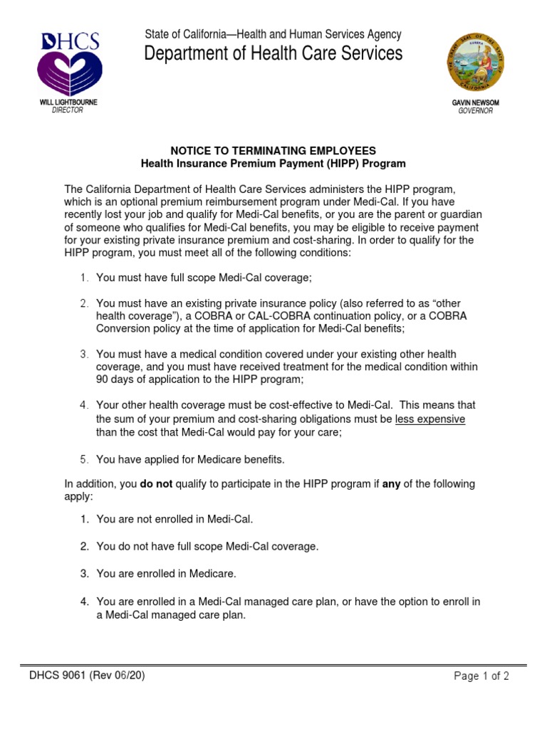 Application For Health Insurance Premium Payment Program Fill Out Application For Health Insurance Premium Payment Program Fill Out