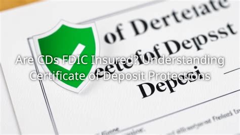 Are Cds Certificate Of Deposits Fdic Insured Are Cds Certificate Of Deposits Fdic Insured