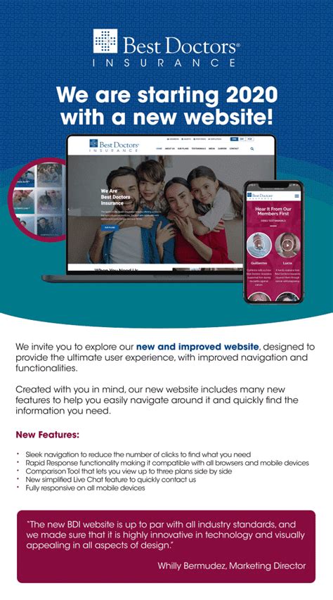 Best Doctors Insurance Launches New Website For 2020 Best Doctors Best Doctors Insurance Launches New Website For 2020 Best Doctors