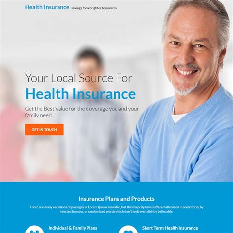 Best Health Insurance Responsive Landing Page Designs To Increase Your Best Health Insurance Responsive Landing Page Designs To Increase Your