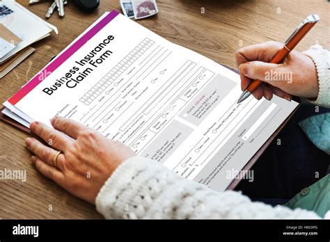 Business Insurance Claim Form Document Concept Stock Image Image Of Business Insurance Claim Form Document Concept Stock Image Image Of