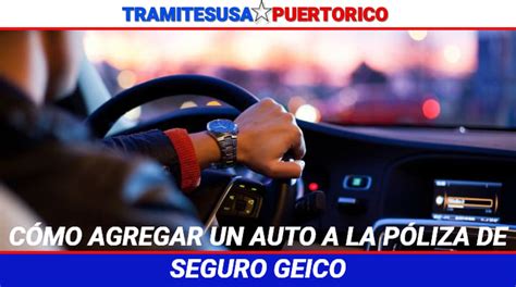 C Mo Agregar Un Auto A La Poliza De Seguro Geico Gu A Completa 2025 C Mo Agregar Un Auto A La Poliza De Seguro Geico Gu A Completa 2025