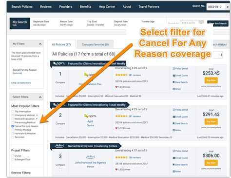 Cancel For Any Reason Trip Insurance Cfar Plans Cancel For Any Reason Trip Insurance Cfar Plans
