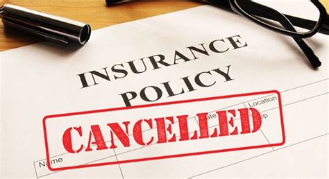 Cancelled Insurance Policy