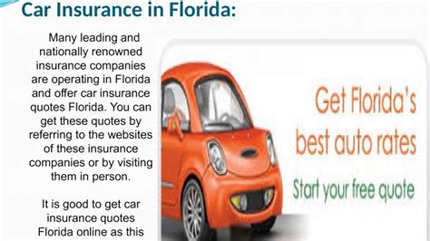 Car Insurance Florida Quotes