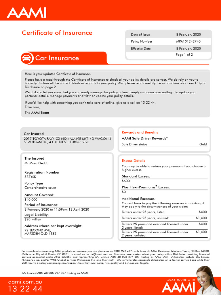 Car Insurance In Australia Car Insurance In Australia