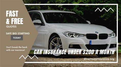 Car Insurance Under 200 A Month Full Coverage Car Insurance Car Insurance Under 200 A Month Full Coverage Car Insurance