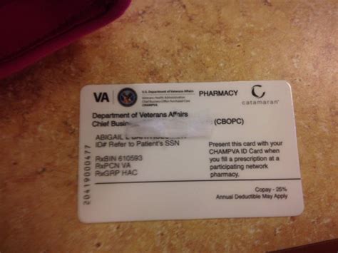 Champva Insurance Card Champva Insurance Card