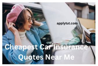 Cheap Auto Insurance Quotes Near Me