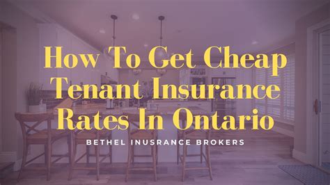 Cheap Tenant Insurance