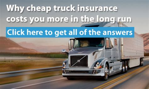 Cheap Trucking Insurance