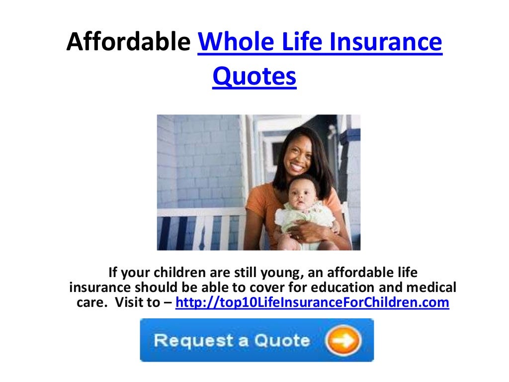 Cheap Whole Life Insurance