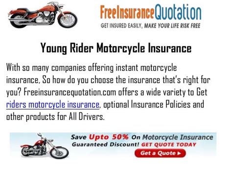 Cheapest Motorcycle Insurance For Young Riders Cheapest Motorcycle Insurance For Young Riders