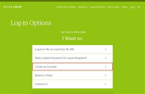 Chubb Insurance Log In Chubb Insurance Log In
