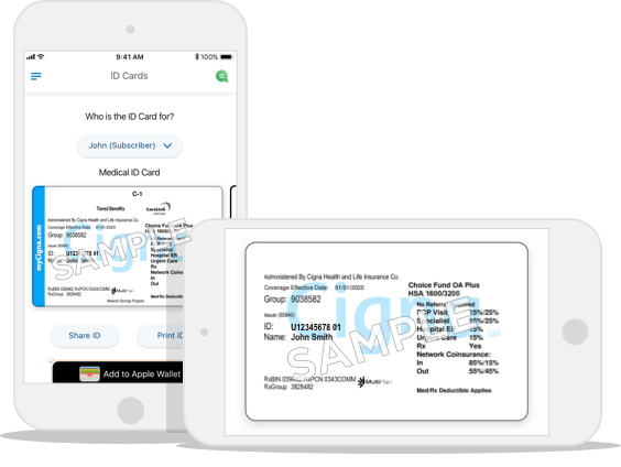 Cigna Insurance Card Cigna Insurance Card
