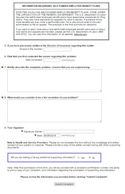 Colorado Insurance Commissioner Complaint Dvga Colorado Insurance Commissioner Complaint Dvga