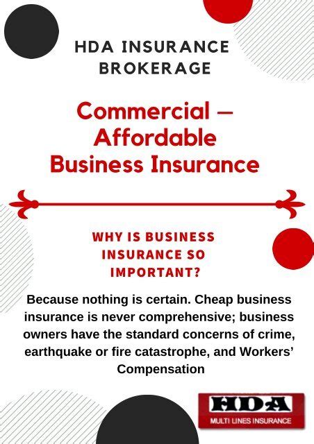 Commercial Affordable Business Insurance Commercial Affordable Business Insurance