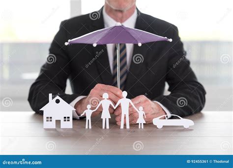 Concept Of Insured House Family And Car Stock Image Image Of Father Concept Of Insured House Family And Car Stock Image Image Of Father