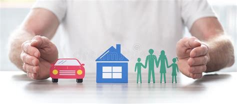 Concept Of Life Home And Auto Insurance Stock Image Image Of Concept Of Life Home And Auto Insurance Stock Image Image Of