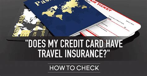 Credit Card Travel Insurance