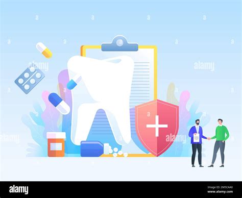 Dental Insurance Dental Care Concept Dental Insurance Form Tooth Dental Insurance Dental Care Concept Dental Insurance Form Tooth