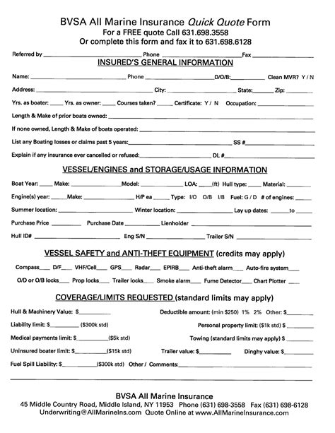 Discover The Ultimate Guide To Boat Insurance Quote Sheets Status Of Discover The Ultimate Guide To Boat Insurance Quote Sheets Status Of