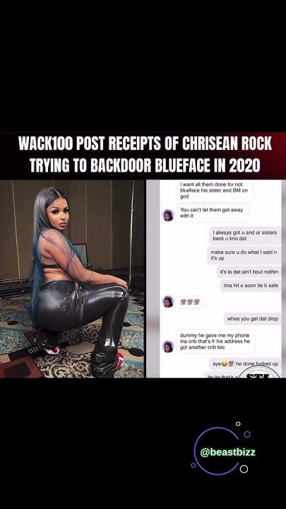 Dm S Leak Of Chrisean Rock Trying To Backdoor Blueface Back In 2020 Dm S Leak Of Chrisean Rock Trying To Backdoor Blueface Back In 2020