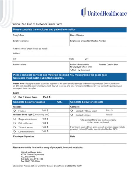 Download United Healthcare Vision Claim Form Pdf Freedownloads Net Download United Healthcare Vision Claim Form Pdf Freedownloads Net