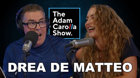 Drea De Matteo On Leaving Hollywood Only Fans Director Dallas Drea De Matteo On Leaving Hollywood Only Fans Director Dallas