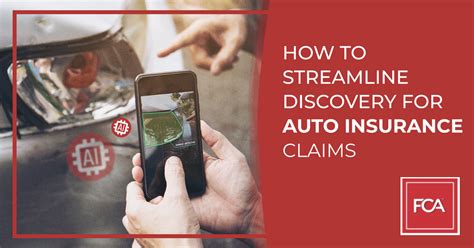 Efficient Discovery For Auto Insurance Claims Efficient Discovery For Auto Insurance Claims
