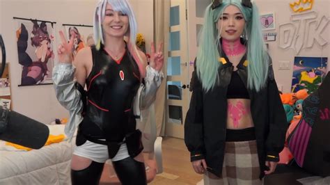 Emiru Stpeach Cosplays Rebecca Lucy Youtube Emiru Stpeach Cosplays Rebecca Lucy Youtube