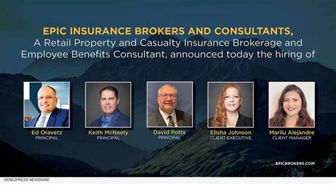 Epic Insurance Brokers Adds New Benefits Consulting Team In Houston Tx Epic Insurance Brokers Adds New Benefits Consulting Team In Houston Tx