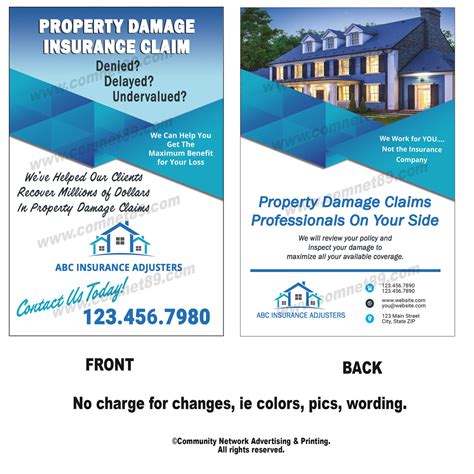 Eye Catching Flyer For Public Insurance Adjuster Eye Catching Flyer For Public Insurance Adjuster