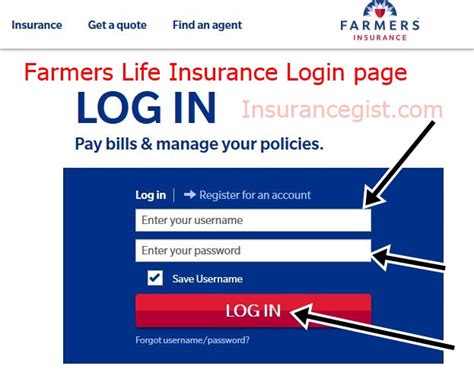 Farmers Life Insurance Login