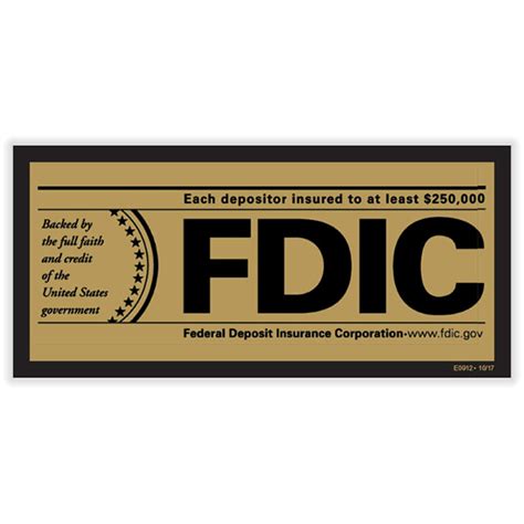 Fdic Insured Poster Poster Guard Fdic Insured Poster Poster Guard