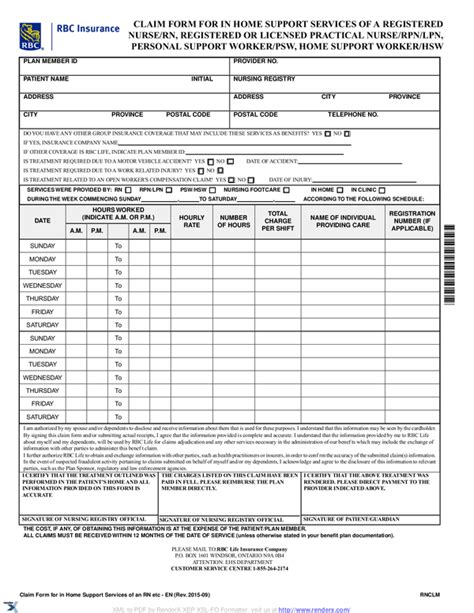 Fill Free Fillable Rbc Insurance Pdf Forms Claimforms Net Fill Free Fillable Rbc Insurance Pdf Forms Claimforms Net