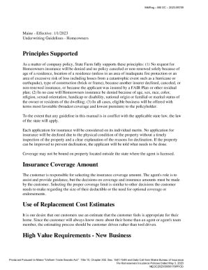 Fillable Online State Farm General Insurance Company California New Fillable Online State Farm General Insurance Company California New