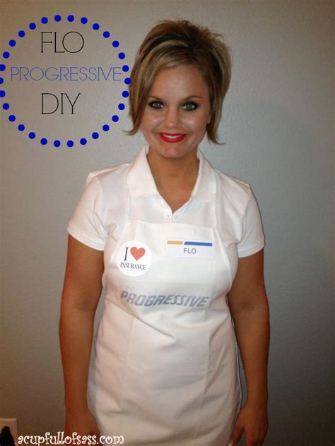 Flo Progressive Insurance Diy Costume A Cup Full Of Sass Flo Progressive Insurance Diy Costume A Cup Full Of Sass